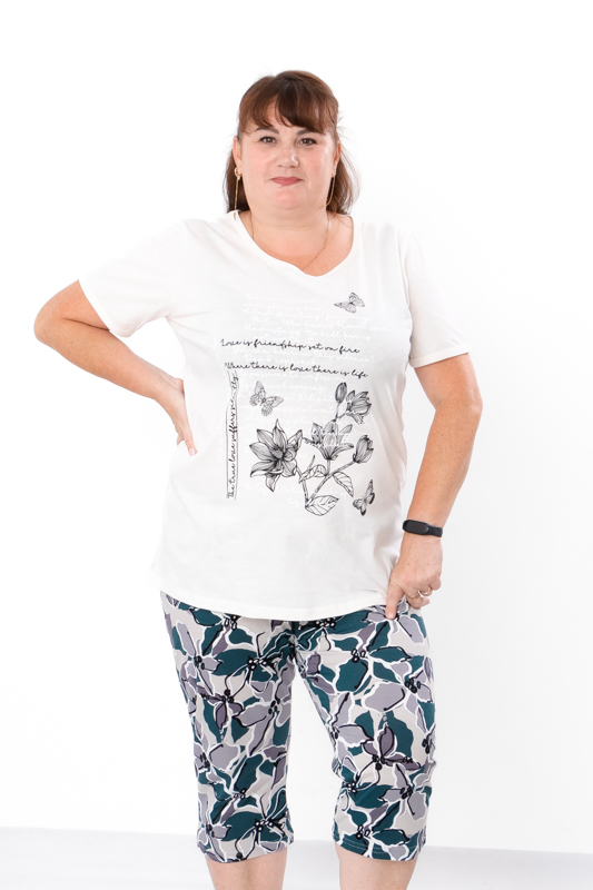 Комплект жіночий (футболка+бриджі)